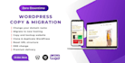 copy clone migrate redesign, revamp, duplicate,  wordpress website