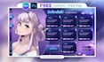 design cute editable vtuber stream schedule