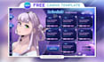 design cute editable vtuber stream schedule
