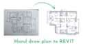 do a plan from a hand sketch to autodesk revit