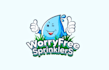 design water drop sprinkler company logo