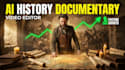 create ai history documentary videos for youtube
