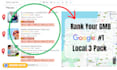 do gmb optimization, 3 pack, and google map ranking
