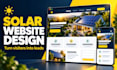 design a solar website to generate solar leads