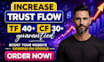 increase majestic trust flow tf 40 plus permanent