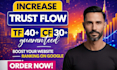 increase majestic trust flow tf 40 plus permanent