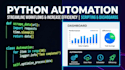 python scripts for automation web scraping and data processing