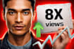 create you a youtube thumbnail to 8x your views