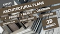 architectural drawing, house plan, draftsman, autocad drafting, chief architect
