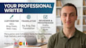 do copywriting editing and translations