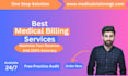 do medical billing, charge entry, payments, denials management, rcm expert