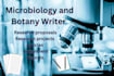 provide assistance in professional microbiology and botany research project