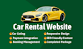 design a professional car rental website