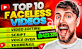 create faceless videos for your youtube cash cow automation channel