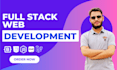 be full stack web developer as a php laravel developer