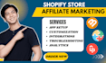 setup shopify affiliate program uppromote bixgrow referral goaffpro aftership