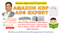 setup amazon kdp ads, amazon PPC ads optimization,