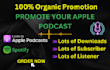 podcasts promotion massive downloads massive audiences