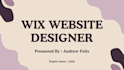 design attractive wix website, revamp wix website, wix loyalty