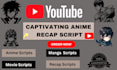 write and edit your script on comic,anime and manga