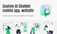 develop ai chatgpt mobile app or website ai saas app ai chatbot ai software