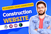 design or redesign hvac, plumbing, handyman and construction business website