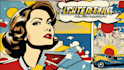 create a retro pop art roy lichtenstein style