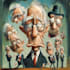 create funny political cartoons