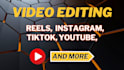 do reels, instagram, tiktok, youtube