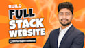 do full stack website development as full stack front end web developer
