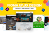 do figma website ui ux design, dashboard ui ux design, mobile app ui ux design
