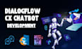 develop ai chatbots with google dialogflow cx, voice integration