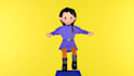 model and animate low poly characters
