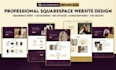 build squarespace website design and redesign squarespace website development