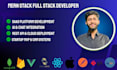 build mern stack web app saas platform full stack developer with ai integeration