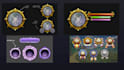design 2d game UI and UX for video games