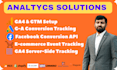 set up google ads conversion tracking, fb, tiktok pixel, capi, GTM, ga4 report