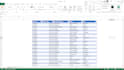 transform your disorganized data sheet into a clean and pro