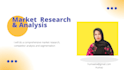 do market segmentation and analysis of your product with competitors