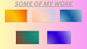 design modern gradient backgrounds for social media and branding