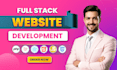 build custom website development and web application as a full stack developer