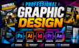 design professional flyer, poster, brochure and social media design