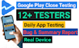 provide closed testing for google play