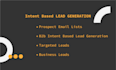 provide b2b intent based highly targeted lead generation