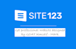 design professional and custom websites on site123 builder