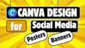 design canva templates for social media posters and ads