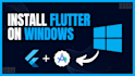 fully setup flutter sdk in your system, pc