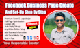 do create facebook business page and setup