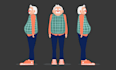 create unique 2d character designs for your projects