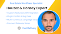 do customization of the houzez and homey wordpress themes